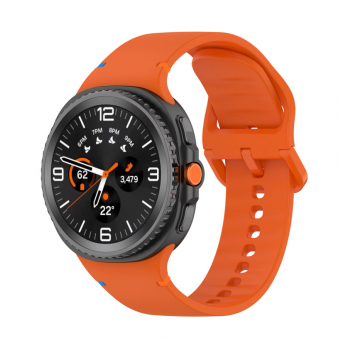 Silikonska narukvica za pametni sat Samsung Galaxy watch 8 narandzasta