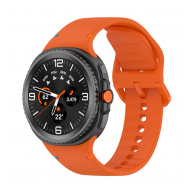 Silikonska narukvica za pametni sat Samsung Galaxy watch 8 narandzasta
