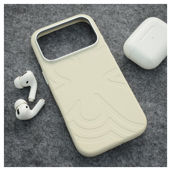 Maska Mag Case Abstract Flow za iPhone 17 Pro antique white