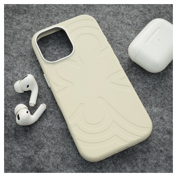 Maska Mag Case Abstract Flow za iPhone 17 antique white