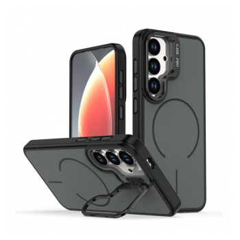 Maska Mag Case Cam Shield Luxe za Samsung S26 Plus everest black