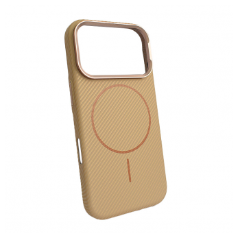 Maska Mag Case Kevlar Ultra Thin za iPhone 17 Pro Max krem
