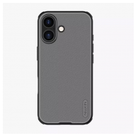 Maska Nillkin Super Frosted Shield Pro za iPhone 17 (bez otvora za logo) transparent crna