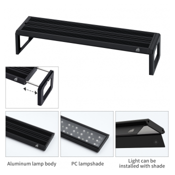 WeekAqua LED lampa M800-K Pro black