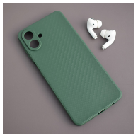 Maska Carbon fiber za Samsung A07/ A075F zelena
