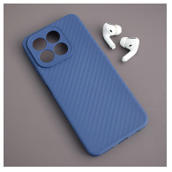 Maska Carbon fiber za Honor X6c plava