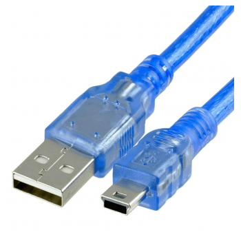 Kabl USB na Mini USB coper 1.5m plavi