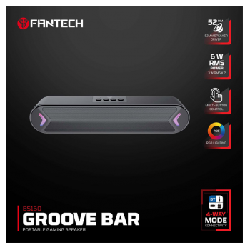Bluetooth zvucnik Fantech BS160 Groove Bar crni