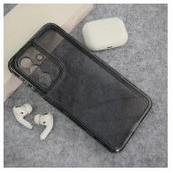 Maska Color Transparent za Samsung A57 5G/ A576B crna