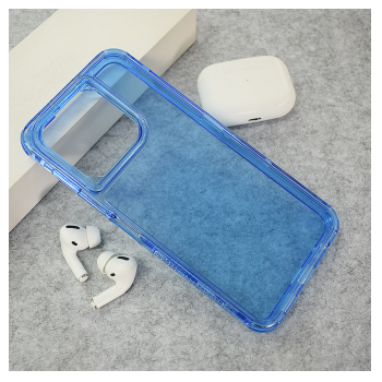 Maska Color Transparent za Honor X6c plava