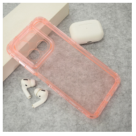 Maska Color Transparent za Honor 400 Smart/ X7d roze