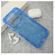 Maska Color Transparent za Honor 400 Smart/ X7d plava