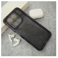 Maska Color Transparent za Honor 400 Smart/ X7d crna