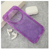 Maska Color Transparent za Honor Magic 8 Lite/ X9d ljubicasta