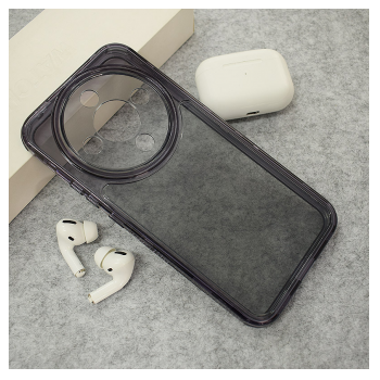 Maska Color Transparent za Honor Magic 8 Lite/ X9d crna