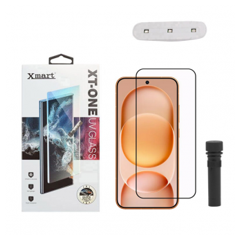 Zastitno staklo XMART UV Glue Full Cover + lampa za Honor Magic 8 Pro