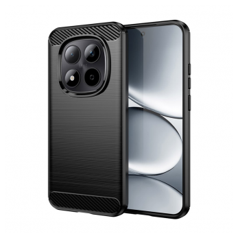 Maska Silicone Defender za Xiaomi Redmi Note 15 Pro 5G (EU) crna