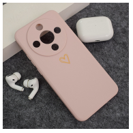 Maska Golden Heartbeat za Honor Magic 8 Lite/ X9d roze