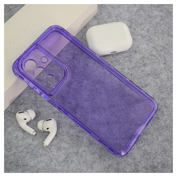 Maska Color Transparent za Samsung A57 5G/ A576B ljubicasta