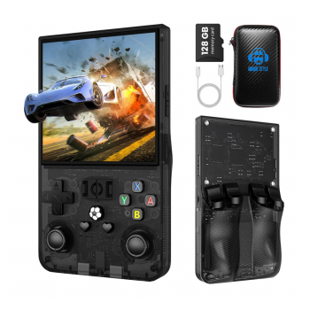 Rucna konzola GAME MASTER R36 Max 128GB transparent crna