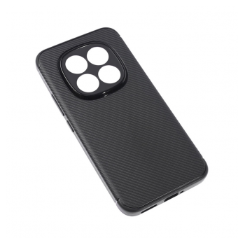 Maska Carbon Defender za Xiaomi Redmi Note 15 Pro 5G (EU) crna