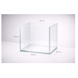 WeekAqua Ultra Clear akvarijum 30C 30x30x30cm x5mm 27L