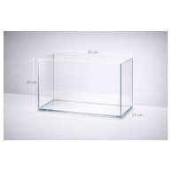 WeekAqua Ultra Clear akvarijum 45P 45x27x30cm x5mm 35L