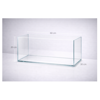 WeekAqua Ultra Clear akvarijum 60F 60x30x20cm x6mm 36L