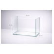 WeekAqua Ultra Clear akvarijum Mini M 36x22x26cm x5mm 20L