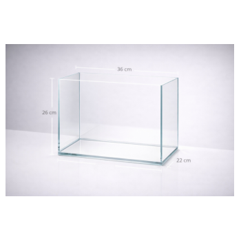 WeekAqua Ultra Clear akvarijum Mini M 36x22x26cm x5mm 20L
