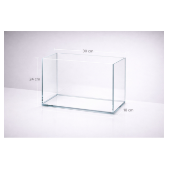 WeekAqua Ultra Clear akvarijum Mini S 30x18x24cm x5mm 13L