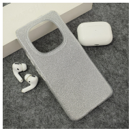 Maska Crystal Dust za Xiaomi Redmi Note 15 Pro 5G (EU) srebrna