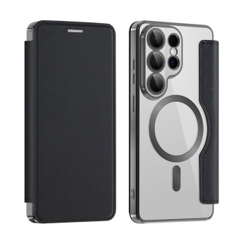 Maska na preklop Coral Mag Case Book za Samsung S26 Ultra/ S948B crna