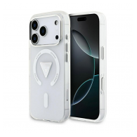 Maska Guess IML Gradient Triangle Logo MagSafe za iPhone 17 Pro transparent