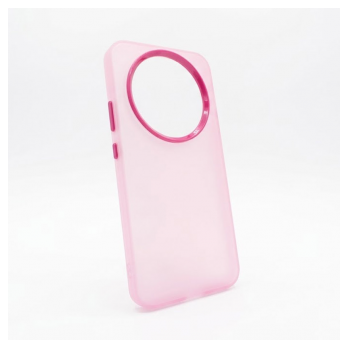 Maska Electro Glow Frame za Honor Magic 8 Lite/ X9d roze