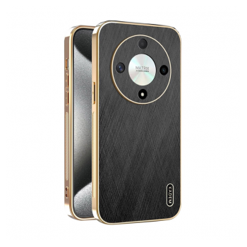 Maska Soft Touch za Honor Magic 6 Lite/ X9b crna