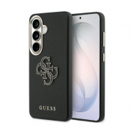 Maska Guess Grained Big 4G Metal Logo za Samsung S26/ S941B crna