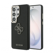Maska Guess Grained Big 4G Metal Logo za Samsung S26 Ultra/ S948B crna