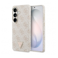 Maska Guess 4G Triangle Logo MagSafe za Samsung S26/ S941B roze