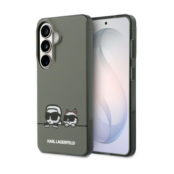 Maska Karl Lagerfeld IML Peekaboo Karl&Choupette MagSafe za Samsung S26/ S941B crna