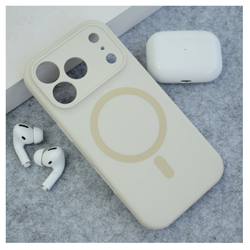 Maska Mag Case PureTone za iPhone 17 Pro krem