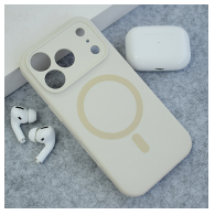 Maska Mag Case PureTone za iPhone 17 Pro krem