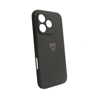 Maska Golden Heartbeat za Honor 600 Lite crna