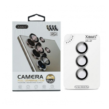 Zastita kamere XMART za Samsung S26/ S941B/ S26 Plus/ S946B bela