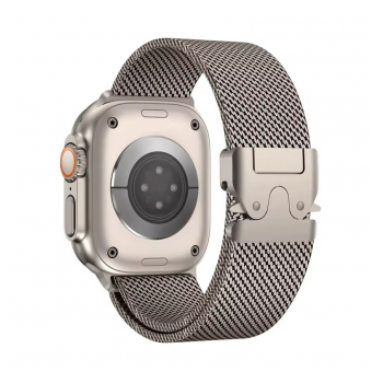 Narukvica za Apple Watch Milanese Loop Natural Titanium M 42/ 44/ 45/ 49 mm