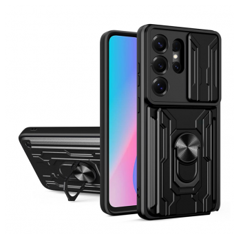 Maska Titan Ring Wallet za Samsung S26 Ultra/ S941B crna