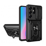 Maska Titan Ring Wallet za Samsung S26 Ultra/ S941B crna