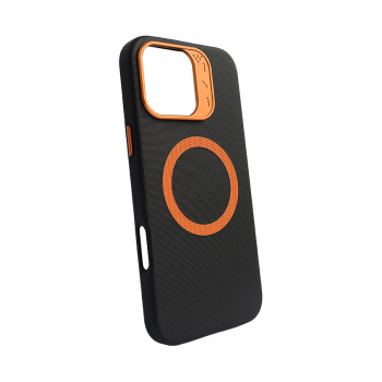 Maska Mag Case Tech Woven za iPhone 16 Pro Max crna
