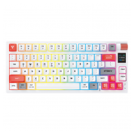 Tastatura mehanicka Gaming Fantech MK917 RGB Atom PRO79 Wireless bela (Red switch)