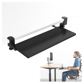 Drzac za tastaturu i mis carbon 75x24cm